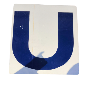 Liverpool - City of Music - Aircraft Skin Letter "U"